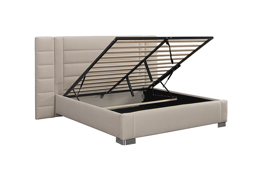 Khung giường lưu trữ khí nén nâng khí Ottoman 4181G