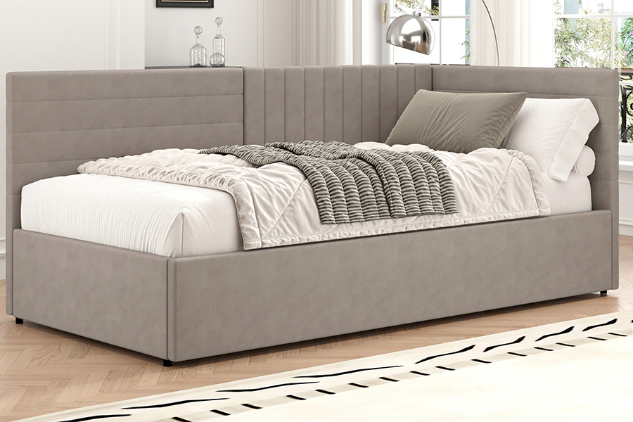 4669 Giường sofa mang phong cách thẩm mỹ Wabi-Sabi
