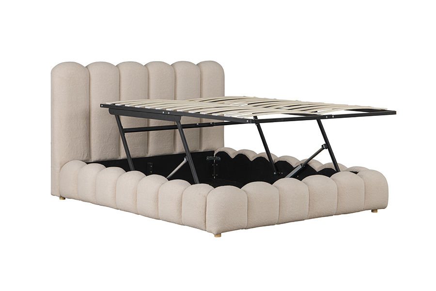 4878G Ngăn Chứa Đồ Khung Giường Đệm Mềm 3D Hình Cánh Hoa