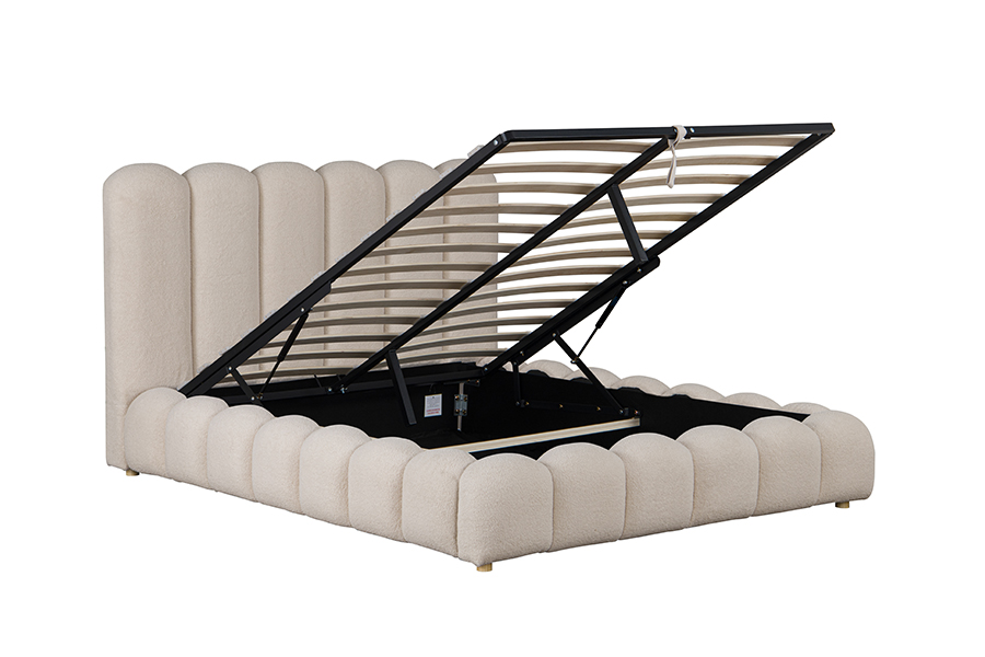 4878G Ngăn Chứa Đồ Khung Giường Đệm Mềm 3D Hình Cánh Hoa