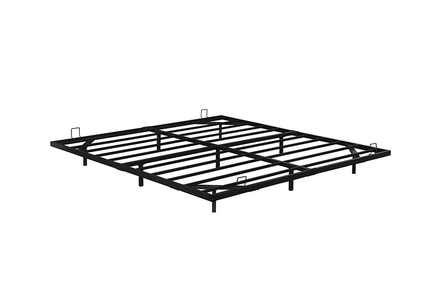 Khung giường dải đèn kim loại nổi 4600