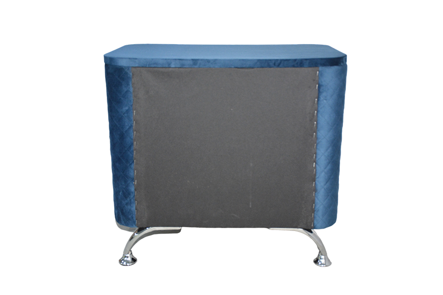 Bàn đầu giường/bàn giường nhung kim cương WSS954