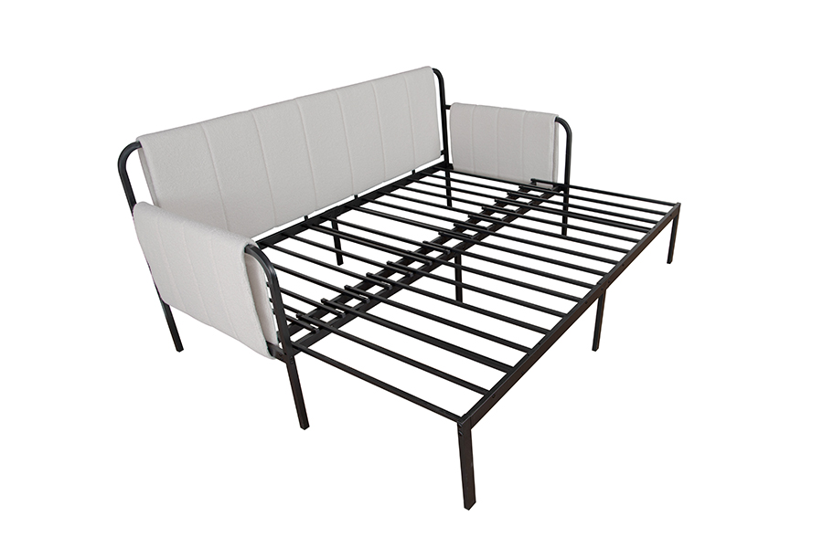 4712 Sofa giường vải len cừu Trundle
