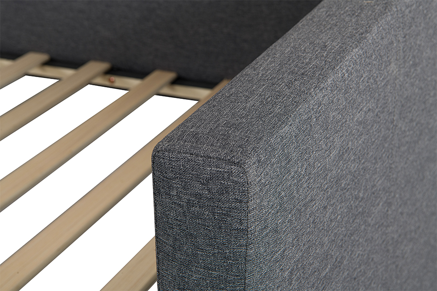Giường sofa lưu trữ bằng vải lanh cotton thân thiện với da 4271D