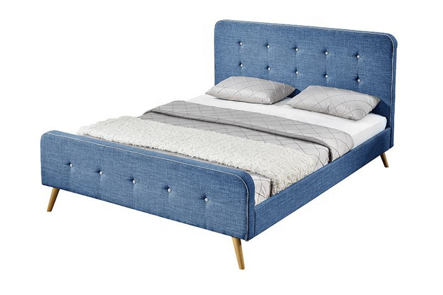 Khung giường vải lanh 1161 Giường bọc nệm có độ bền cao