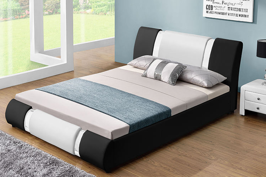 1146 Đệm trang trí giường bọc chỉ bạc