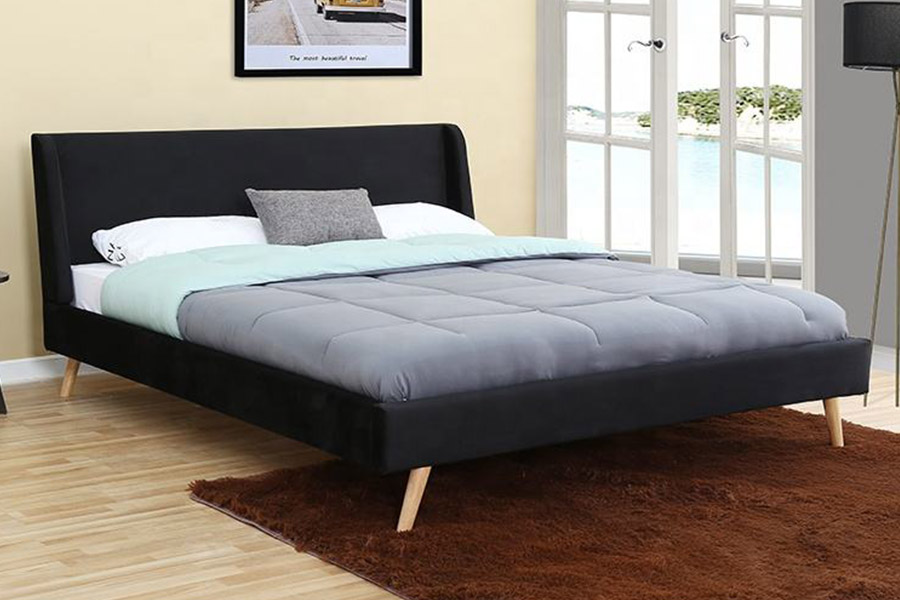 1385 Nâng cấp hiện đại Khung giường khách sạn Ngăn kéo Lưu trữ Khung giường
