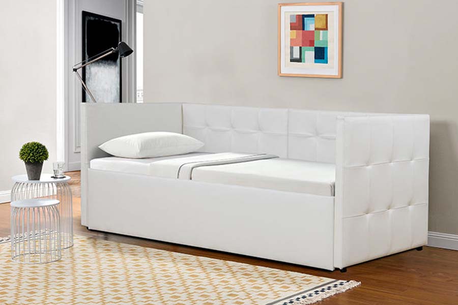 Sofa giường ngày Trundle da mềm 1637