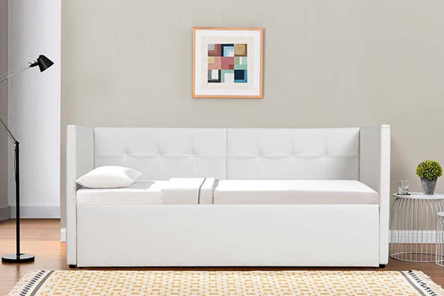 Sofa giường ngày Trundle da mềm 1637