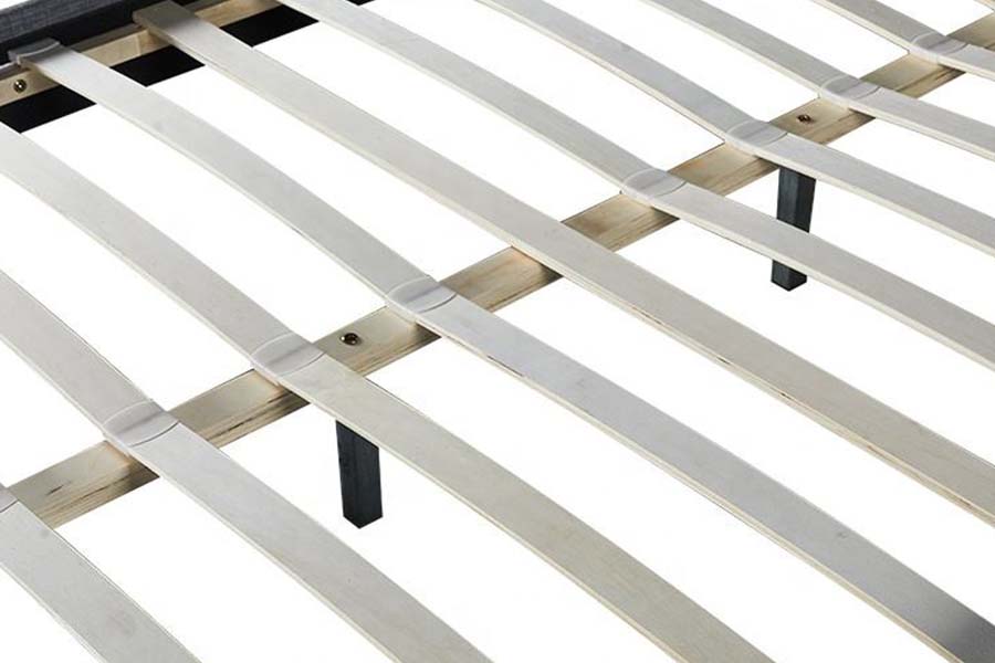 Giường bọc vải lanh gỗ cao cấp 1509