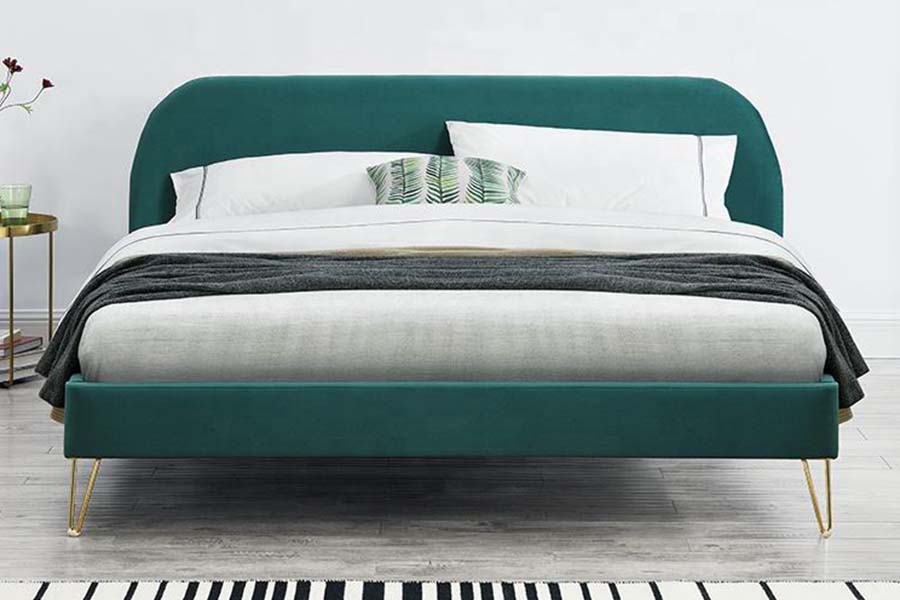 1475 Khung giường King Size chất lượng cao Giường bọc nệm