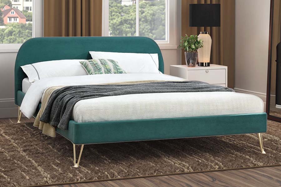1475 Khung giường King Size chất lượng cao Giường bọc nệm