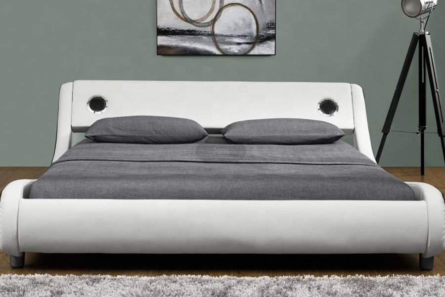 Loa âm nhạc nâng khí 1140S Khung giường bằng da tổng hợp