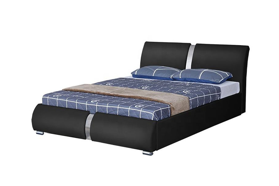 1285G Khung giường bọc nệm bằng da giả đa kích thước Ottoman